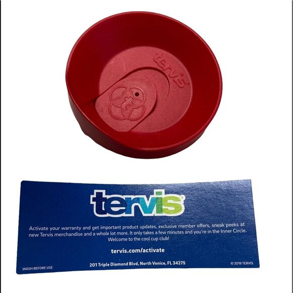 Tervis Don’t Stop Believing Santa Claus Christmas Tumbler Drinkware Red NWT - Picture 9 of 11